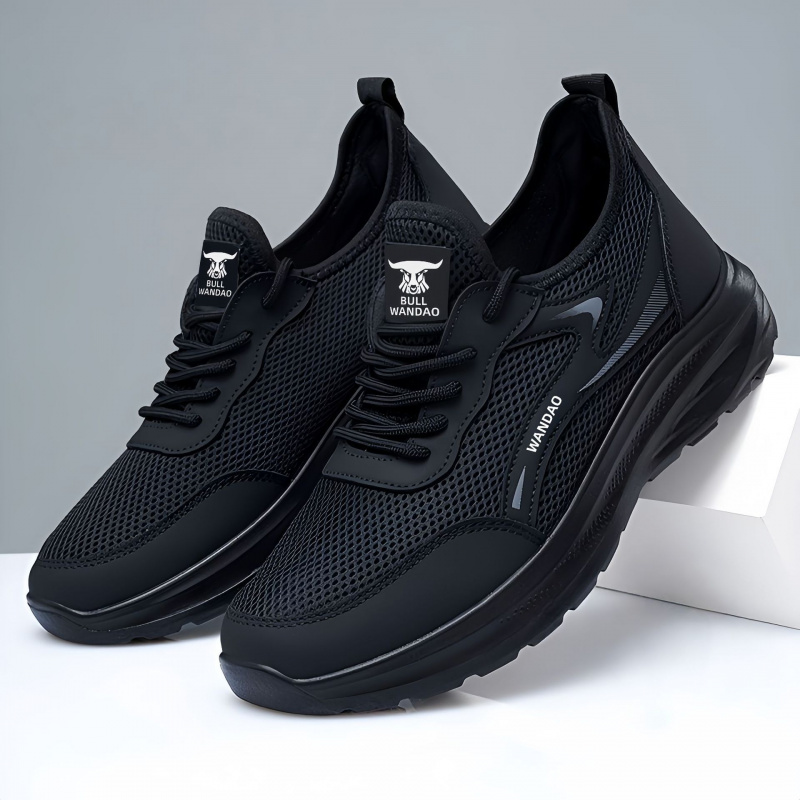 Breathable Mesh Athletic Shoes - Men's Summer New Fashionable Running Shoes