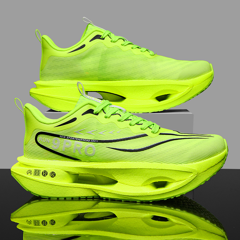 Men Running Shoes Marathon Spo - огляд і ціна Breathable Mesh Athletic Shoes